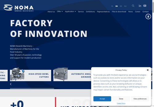 Noma Sp. z o. o. (NOWICKI MACHINERY)